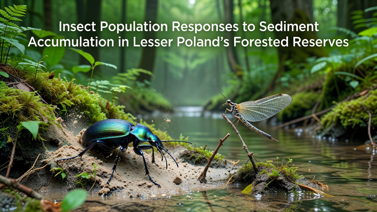 Insect Population Responses to Sediment Accumulation in Lesser Poland's Forested Reserves